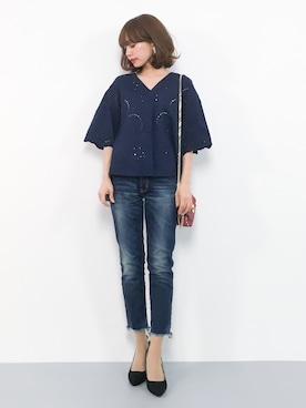 erikoさん（レディース・152cm）の春コーディネート