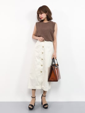 erikoさん（レディース・152cm）の春コーディネート