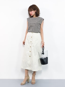 erikoさん（レディース・152cm）の春コーディネート