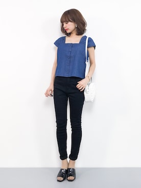 erikoさん（レディース・152cm）の春コーディネート