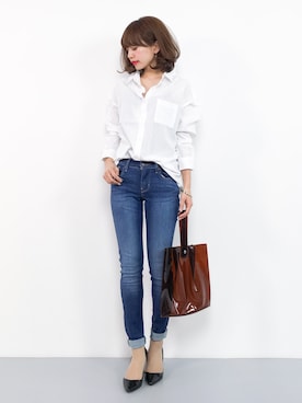 erikoさん（レディース・152cm）の春コーディネート