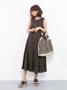 erikoさん（レディース・152cm）の春コーディネート