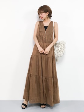 erikoさん（レディース・152cm）の春コーディネート