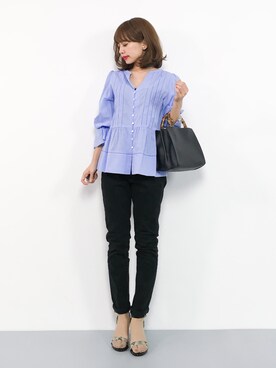 erikoさん（レディース・152cm）の春コーディネート