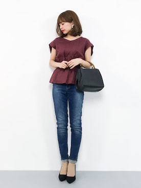 erikoさん（レディース・152cm）の春コーディネート