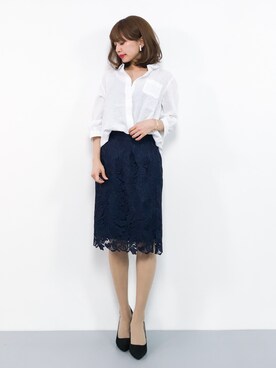 erikoさんの「◆リーフハートケミカルスカートⅡ」を使ったコーディネート
