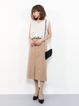 erikoさん（レディース・152cm）の春コーディネート