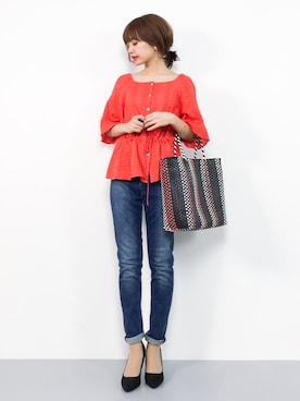 erikoさん（レディース・152cm）の夏コーディネート