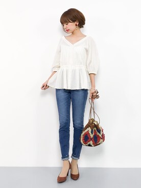 erikoさん（レディース・152cm）の夏コーディネート