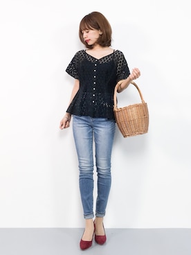 「Ctrl freak （コントロール フリーク）のアイテム」を使った、erikoさん（レディース・152cm）の夏コーディネート