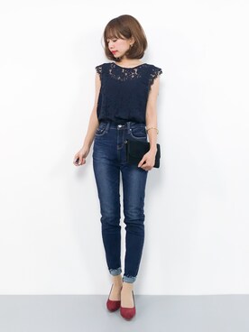 erikoさん（レディース・152cm）の夏コーディネート