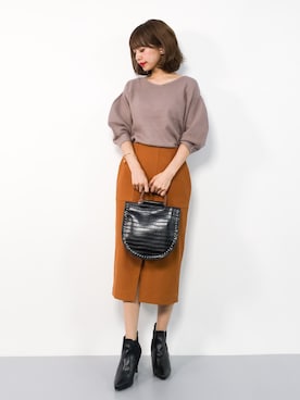 erikoさん（レディース・152cm）の秋コーディネート