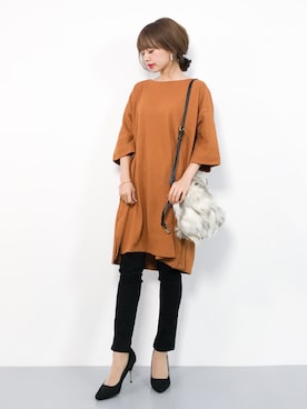 erikoさん（レディース・152cm）の秋コーディネート