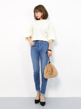 erikoさん（レディース・152cm）の秋コーディネート