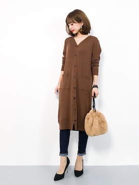 erikoさん（レディース・152cm）の秋コーディネート