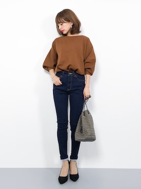 erikoさん（レディース・152cm）の秋コーディネート