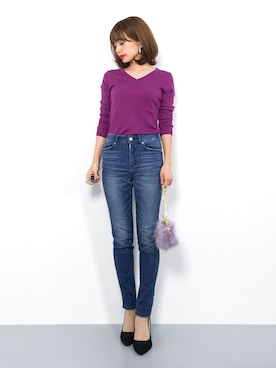 erikoさん（レディース・152cm）の秋コーディネート