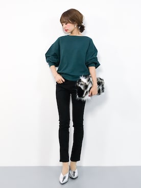 erikoさん（レディース・152cm）の秋コーディネート