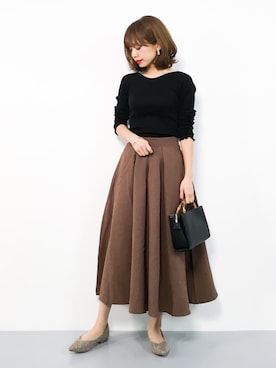 erikoさん（レディース・152cm）の秋コーディネート