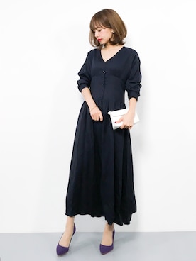 erikoさん（レディース・152cm）の秋コーディネート