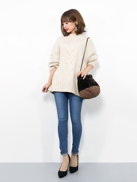 erikoさん（レディース・152cm）の秋コーディネート