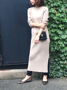 「GAP（ギャップ）のアイテム（パンツ）」を使った、erikoさん（レディース・152cm）の秋コーディネート