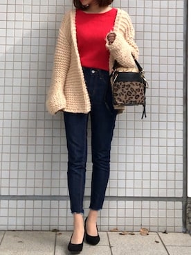 erikoさんの「カットオフSkinny Denim」を使ったコーディネート