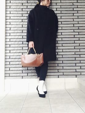 Fさん(レディース・158cm)の冬コーディネート