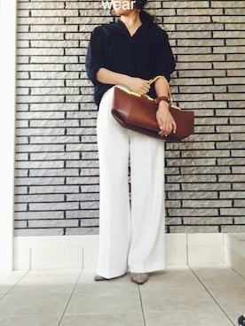 Fさん（レディース・158cm）の春コーディネート