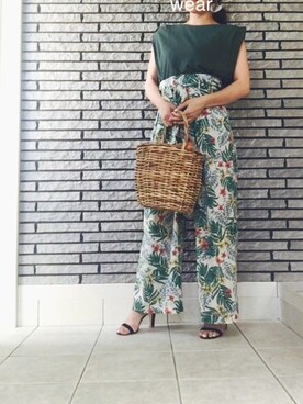 Fさん（レディース・158cm）の夏コーディネート