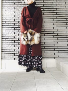 Fさん（レディース・158cm）の秋コーディネート