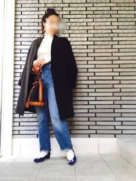 Fさん（レディース・158cm）の冬コーディネート