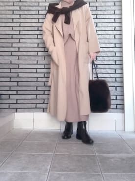 「COLONY 2139（コロニートゥーワンスリーナイン）のアイテム（その他）」を使った、Fさん（レディース・158cm）の冬コーディネート