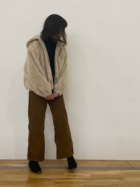 mさん(レディース・163cm)の冬コーディネート