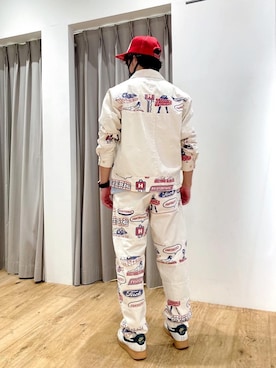 「半袖シャツ」｜「アイテム（ブルゾン）」を使った、rikiseiさん（メンズ・173cm）の夏コーディネート