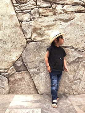 Hanyaさん（キッズ・100cm）の夏コーディネート