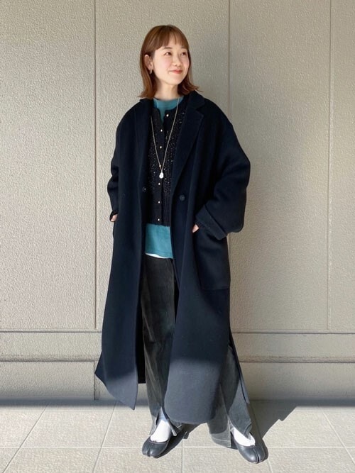 SLOBE IENA（スローブイエナ）の「ダブルフェイスウールロングコート