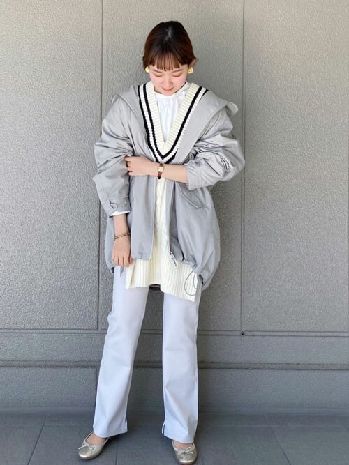 SLOBE IENA（スローブイエナ）の「T/Cツィルフードブルゾン【手洗い