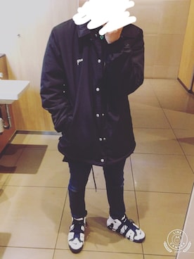 「成人式」｜「アイテム（ブルゾン）」を使った、Joeさん（メンズ・172cm）の冬コーディネート