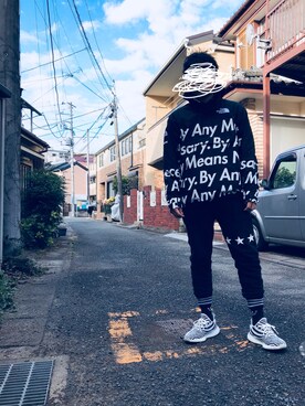 「BASECONTROL（ベースコントロール）のアイテム（パンツ）」を使った、Joeさん（メンズ・172cm）の秋コーディネート