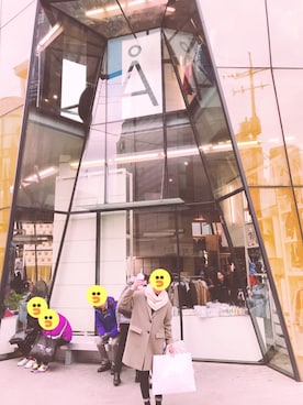 「韓国旅行」｜「アイテム（チェスターコート）」を使った、わんだほさん（レディース・166cm）の冬コーディネート