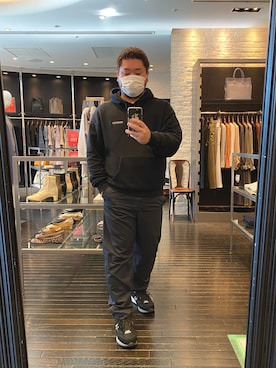 「FUTUR（フューチャー）のアイテム」を使った、nakazawa0524さん（メンズ・174cm）の冬コーディネート