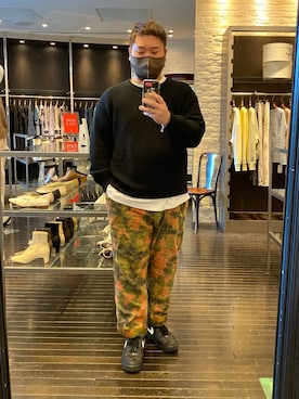 「STUSSY（ステューシー）のアイテム」を使った、nakazawa0524さん（メンズ・174cm）の冬コーディネート