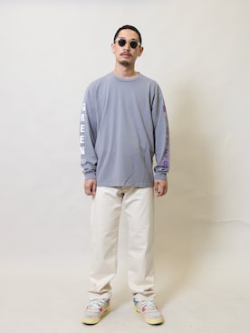 「UNION（ユニオン）のアイテム」を使った、UNION_STAFFSさん（メンズ・178cm）の春コーディネート