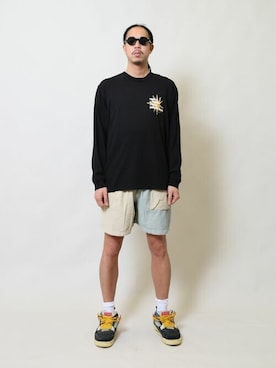 「stussy」｜UNION_STAFFSさん（メンズ・180cm）の夏コーディネート