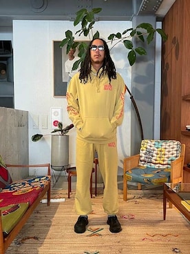 「UNION（ユニオン）のアイテム」を使った、UNION_STAFFSさん（メンズ・182cm）の秋コーディネート