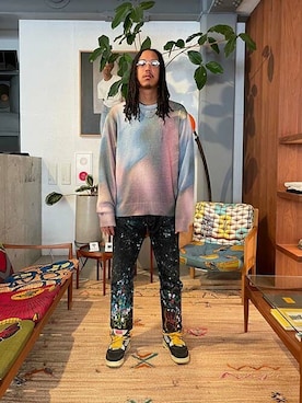 「UNION（ユニオン）のアイテム」を使った、UNION_STAFFSさん（メンズ・182cm）の秋コーディネート