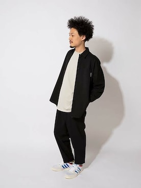 「UNION（ユニオン）のアイテム」を使った、UNION_STAFFSさん（メンズ・174cm）の冬コーディネート