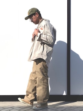 akihiro shimizuさん（メンズ・174cm）の春コーディネート