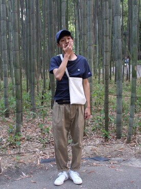 「THE COMMON TEMPO」｜junyさん（メンズ・180cm）の夏コーディネート